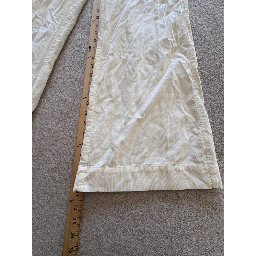Knot Sisters Cream Wide Leg Button Front Jumpsuit Women's Size Small - Picture 5 of 10